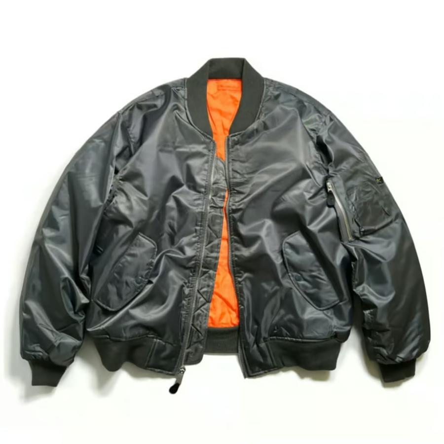 ROTHCO（ロスコ） MA-1 フライトジャケット ガンメタル グレー メンズ