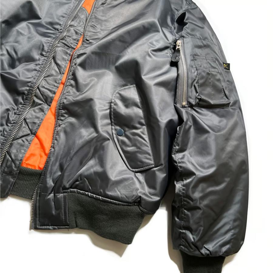 ROTHCO（ロスコ） MA-1 フライトジャケット ガンメタル グレー メンズ