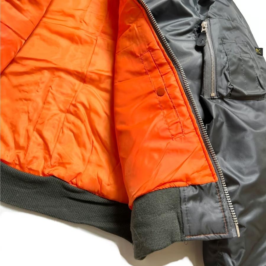 ROTHCO（ロスコ） MA-1 フライトジャケット ガンメタル グレー メンズ