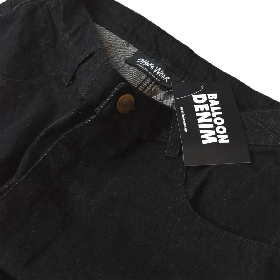 SHAKA WeAR（シャカウェア） Shaka Wear Baloon Denim - Black デニム 