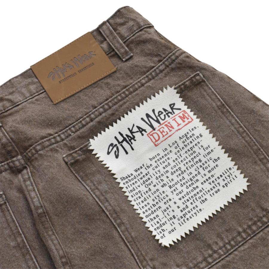 SHAKA WeAR（シャカウェア） Shaka Wear Baloon Denim - Brown デニム 