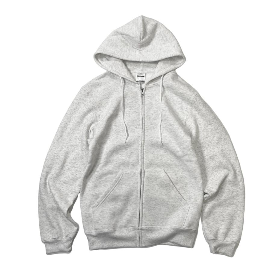 USA vintage SOFFE ソフィー ジップアップパーカー XL グレー SOFFE（ソフィー） 9377 クラシック ZIP フードスウェット ジップ