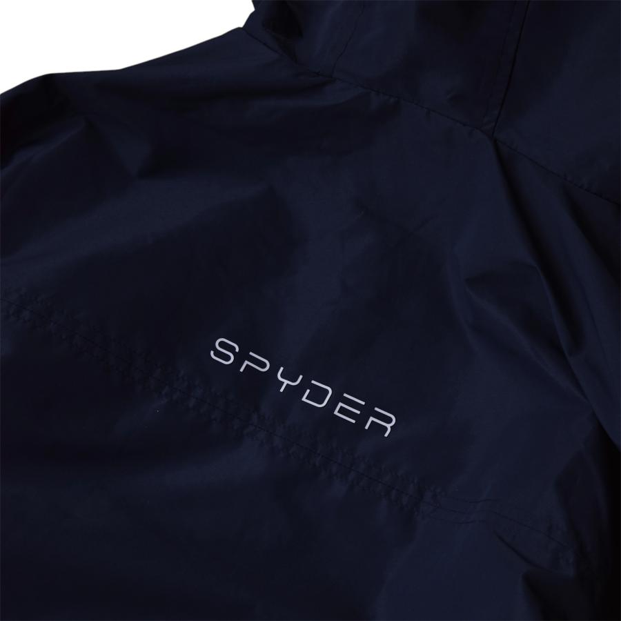 スパイダー SPYDER NYLON JACKET Black スノー ナイロン シェル 