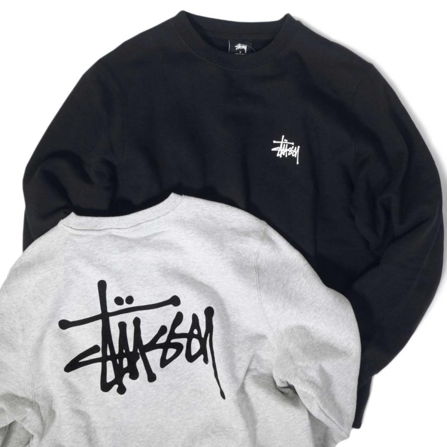 ステューシー ベーシック ステューシー クルー 全2色 メンズ トレーナー Stussy Basicstussycrew Rawdrip 通販 Yahoo ショッピング