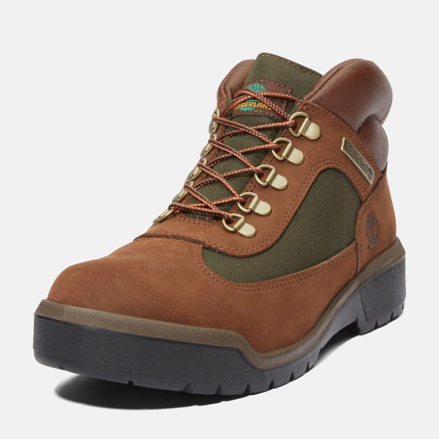 Timberland（ティンバーランド） Water Proof Field Boots - Chocolate