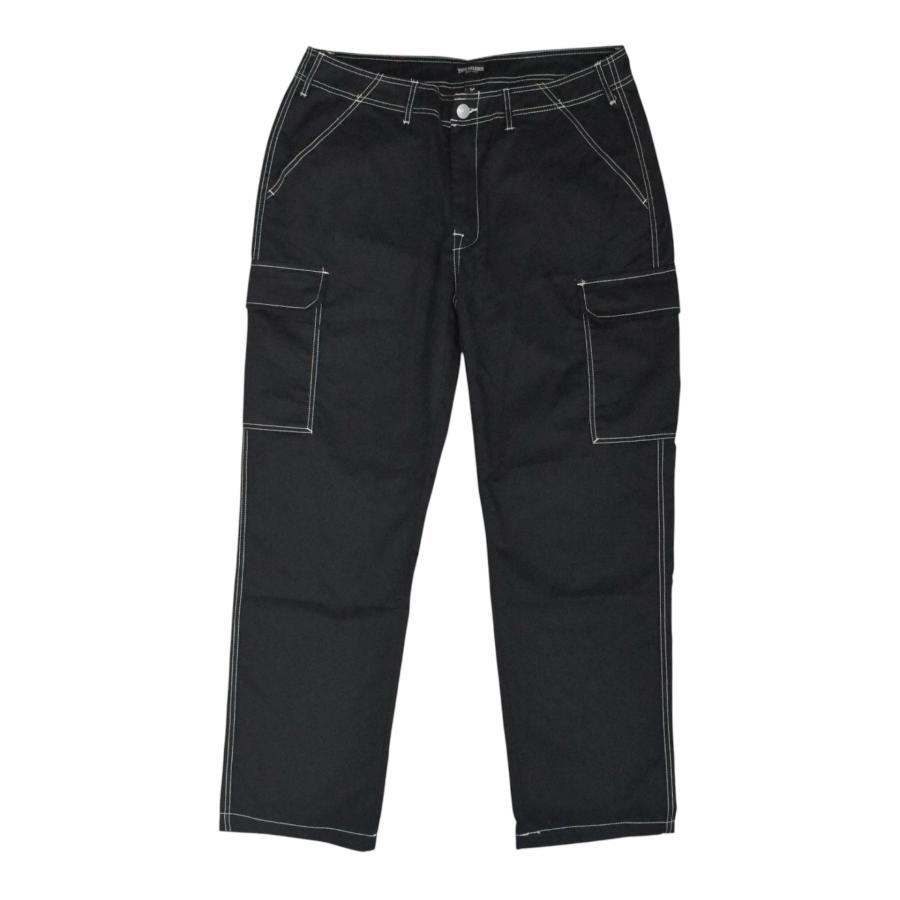 True Religion Cargo SN Pants EMB HS Outline - Jet Black カーゴ 