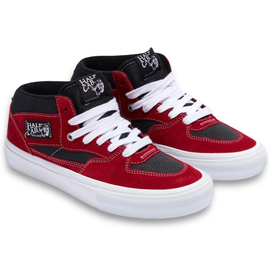 VANS スケート ハーフキャブ Sport Red/Black USモデル メンズ