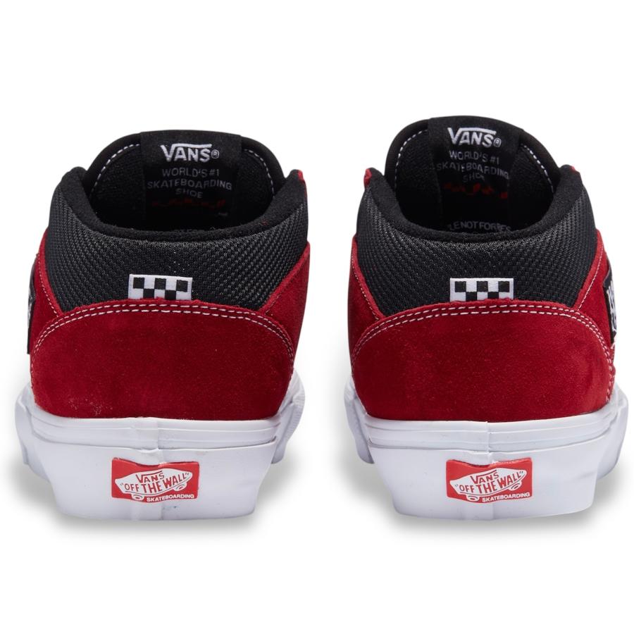 VANS（ヴァンズ） スケート ハーフキャブ Sport Red/Black USモデル
