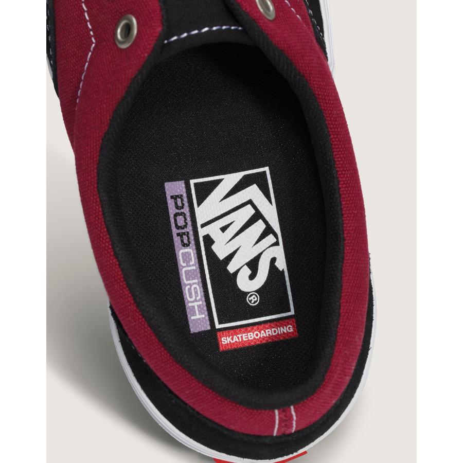 VANS（ヴァンズ） スケート エラ Black / Dark Red USモデル メンズ