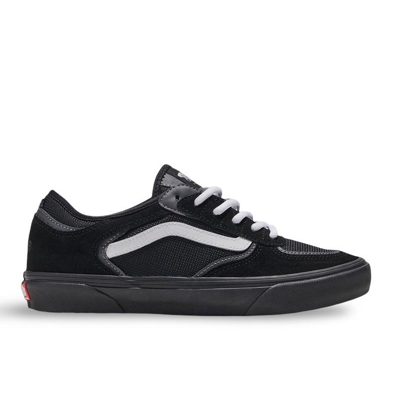 VANS スケート ローリー ブラック/ホワイト USモデル メンズ VANS スケート ローリー ブラック/ホワイト USモデル メンズ
