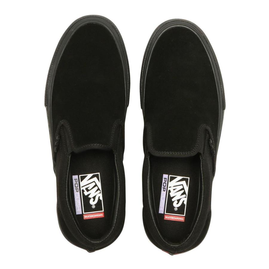 VANS（ヴァンズ） バンズ スケート スリップ オン ブラック/ブラック