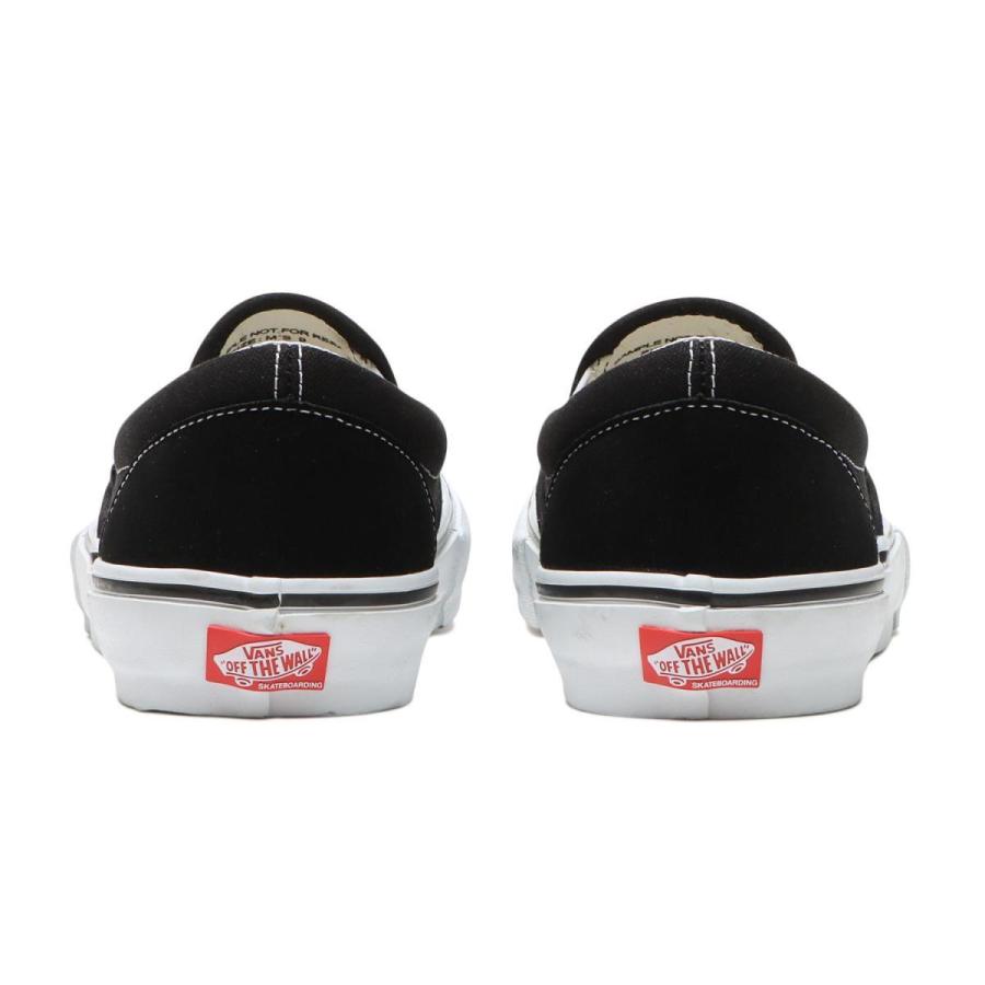 Vans Slip-On ブラック/ホワイト スニーカー VANS バンズ スケート スリップ オン ブラック/ホワイト メンズ