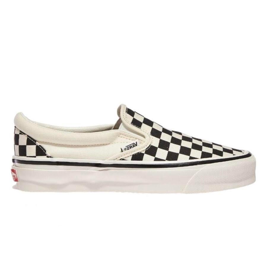 VANS スリッポン リイシュー 98 チェッカーボード/マシュマロ US