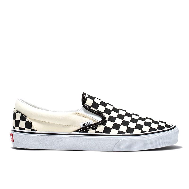VANS（ヴァンズ） クラシック スリッポン チェッカー ブラック/オフ