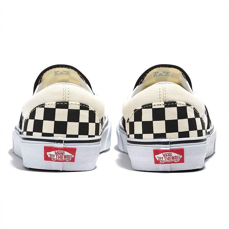 VANS（ヴァンズ） クラシック スリッポン チェッカー ブラック/オフ