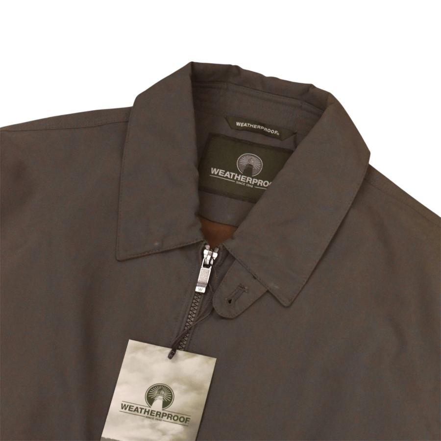 Weatherproof Microfiber Golf Jacket - Brown ウェザープルーフ スウィングトップ メンズ レディース ...