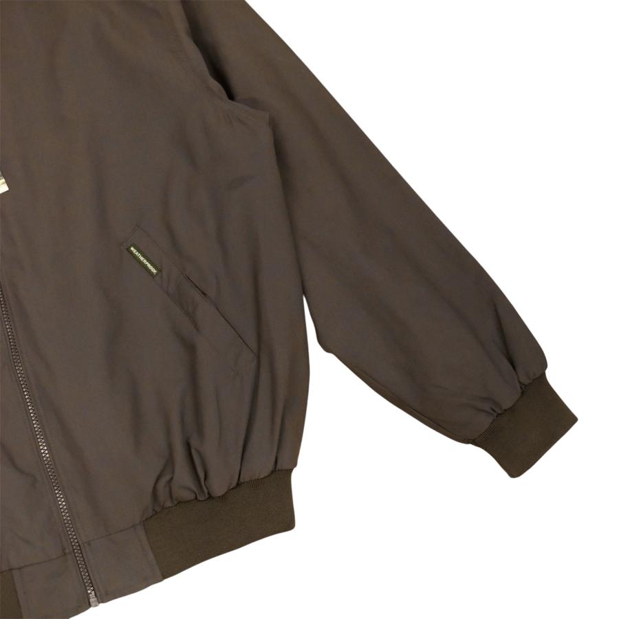 Weatherproof Microfiber Golf Jacket - Brown ウェザープルーフ 