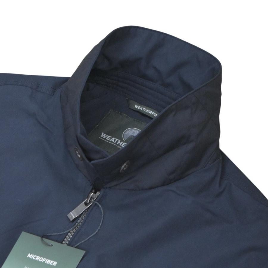 Weatherproof Microfiber Golf Jacket - Navy ウェザープルーフ