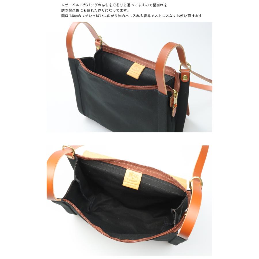 IL BISONTE（イルビゾンテ） バッグ レザーフラップショルダーバッグ