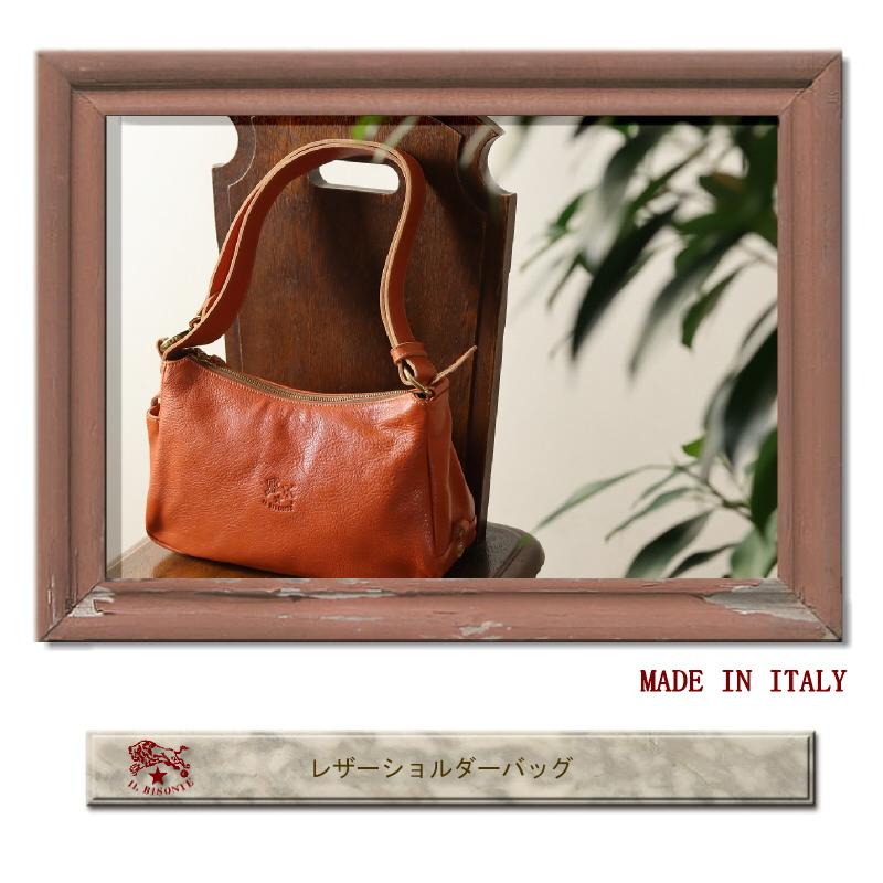 IL BISONTE イルビゾンテ バッグ レザーショルダーバッグ 2WAY IL BISONTE イルビゾンテ バッグ レザーショルダーバッグ 2WAY