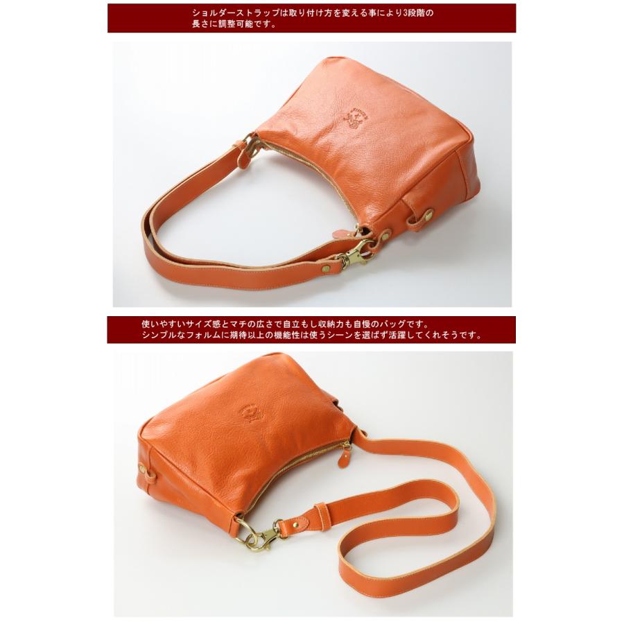 IL BISONTE イルビゾンテ バッグ レザーショルダーバッグ 2WAY IL BISONTE イルビゾンテ バッグ レザーショルダーバッグ 2WAY
