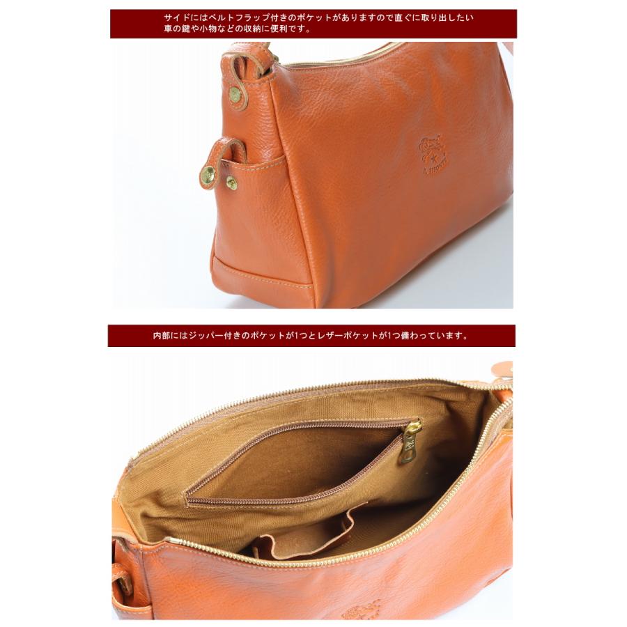IL BISONTE（イルビゾンテ） バッグ レザーショルダーバッグ 2WAY