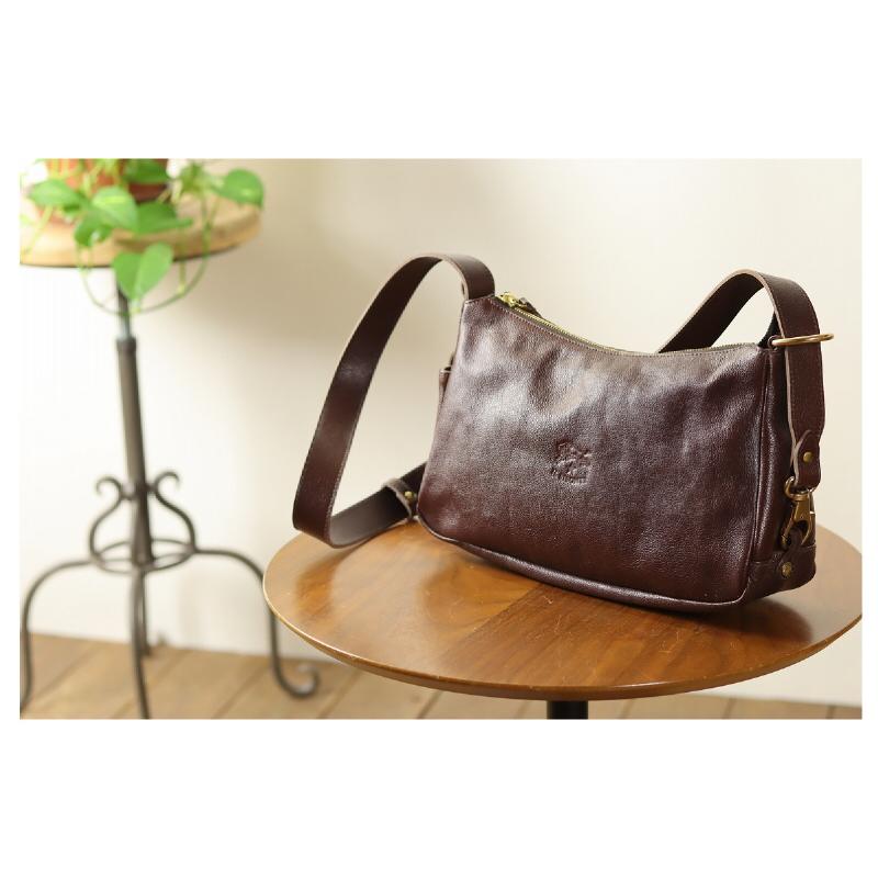 IL BISONTE イルビゾンテ バッグ レザーショルダーバッグ 2WAY