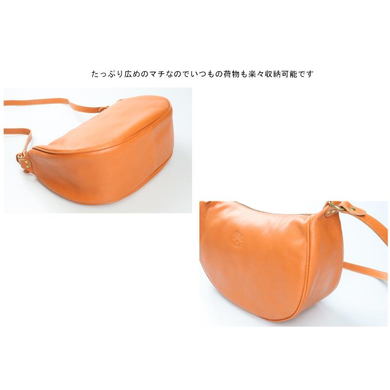 IL BISONTE（イルビゾンテ） バッグ 三日月 2wayレザー ショルダー