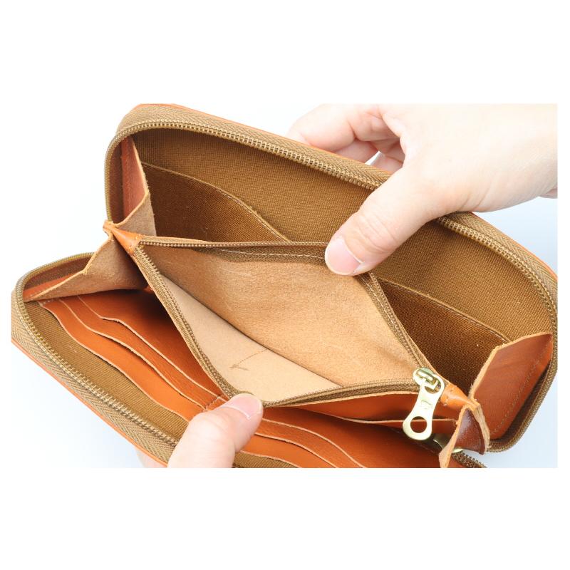 IL BISONTE（イルビゾンテ） ジップロングウォレット Type-A 長財布