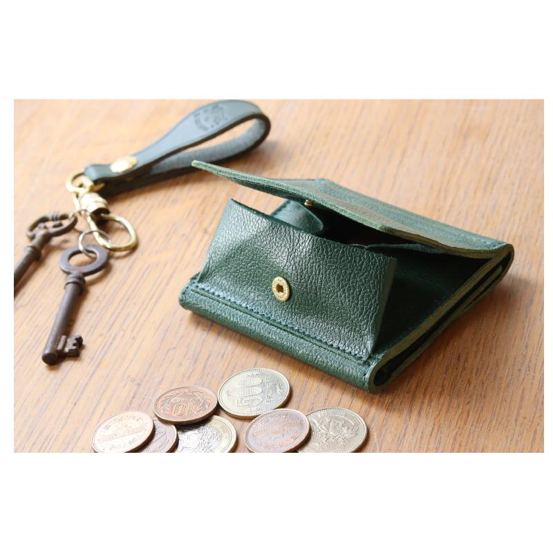 イルビゾンテ　二つ折り財布　レザー IL BISONTE｜二つ折りミニウォレット 財布 レザー 54202310040