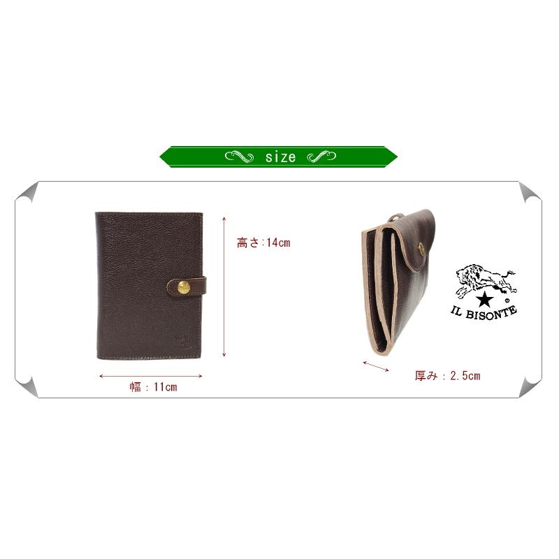 IL BISONTE（イルビゾンテ） 財布 2つ折レザーウォレット 二つ折り