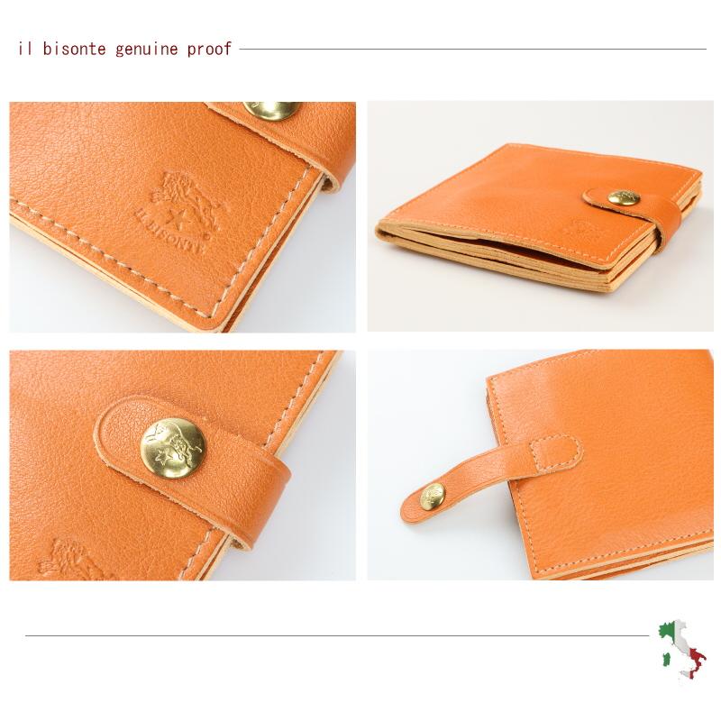 IL BISONTE（イルビゾンテ） 財布 IL BISONTE 2つ折レザースクエア