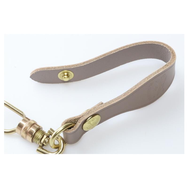 IL BISONTE（イルビゾンテ） キーホルダー キーリング レザーループ