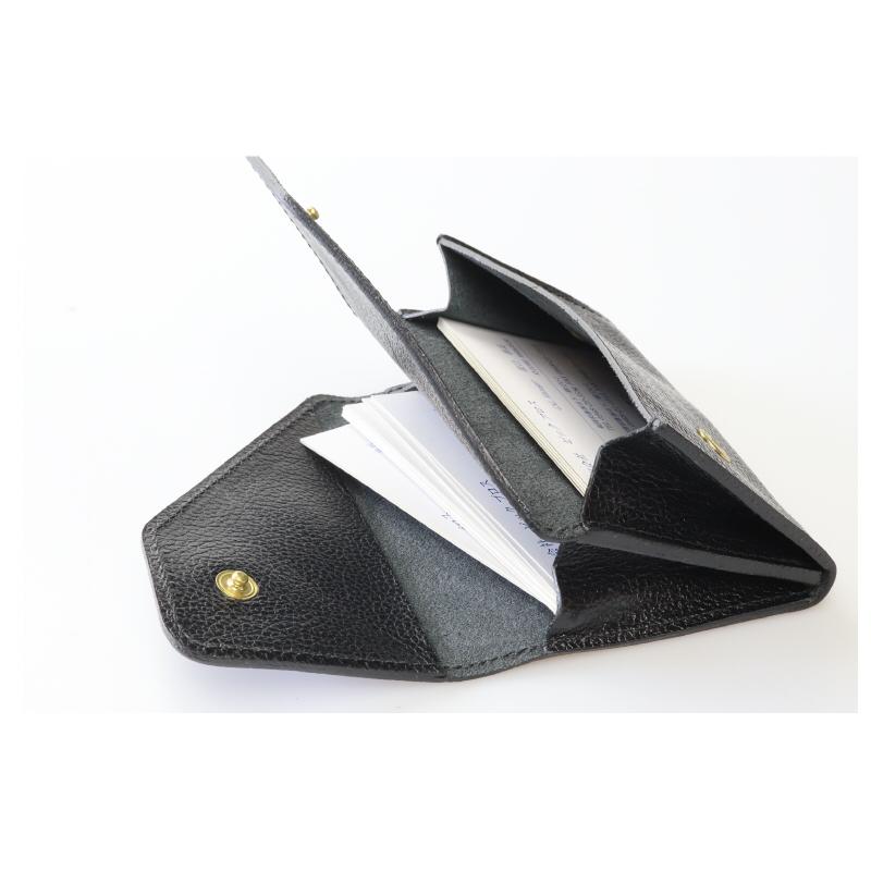 IL BISONTE（イルビゾンテ） カードケース 名刺入れ ダブルフラップ