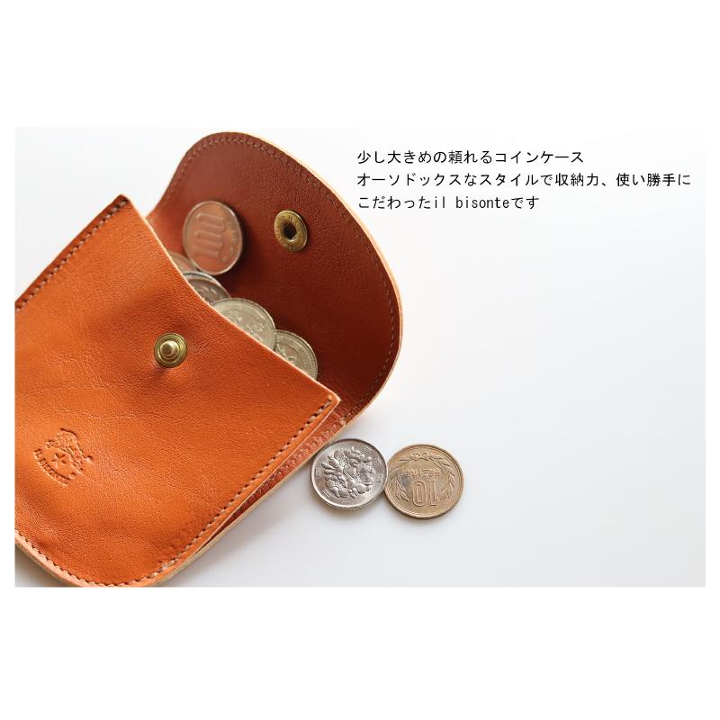 IL BISONTE（イルビゾンテ） 財布 コインケース フラップコインケース