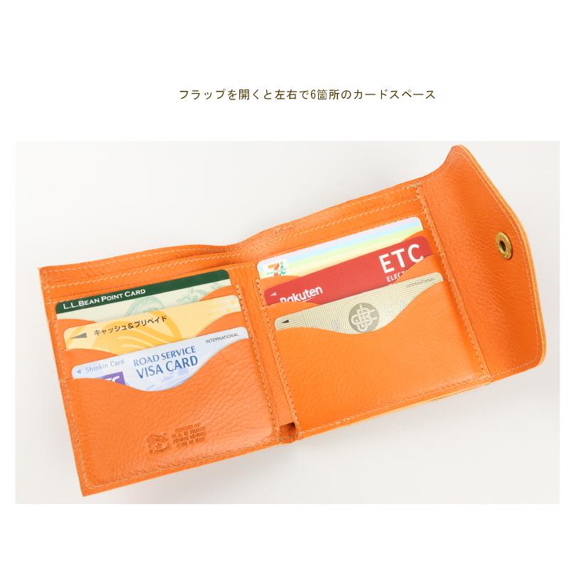 IL BISONTE（イルビゾンテ） 財布 IL BISONTE 2つ折りダブルフラップ