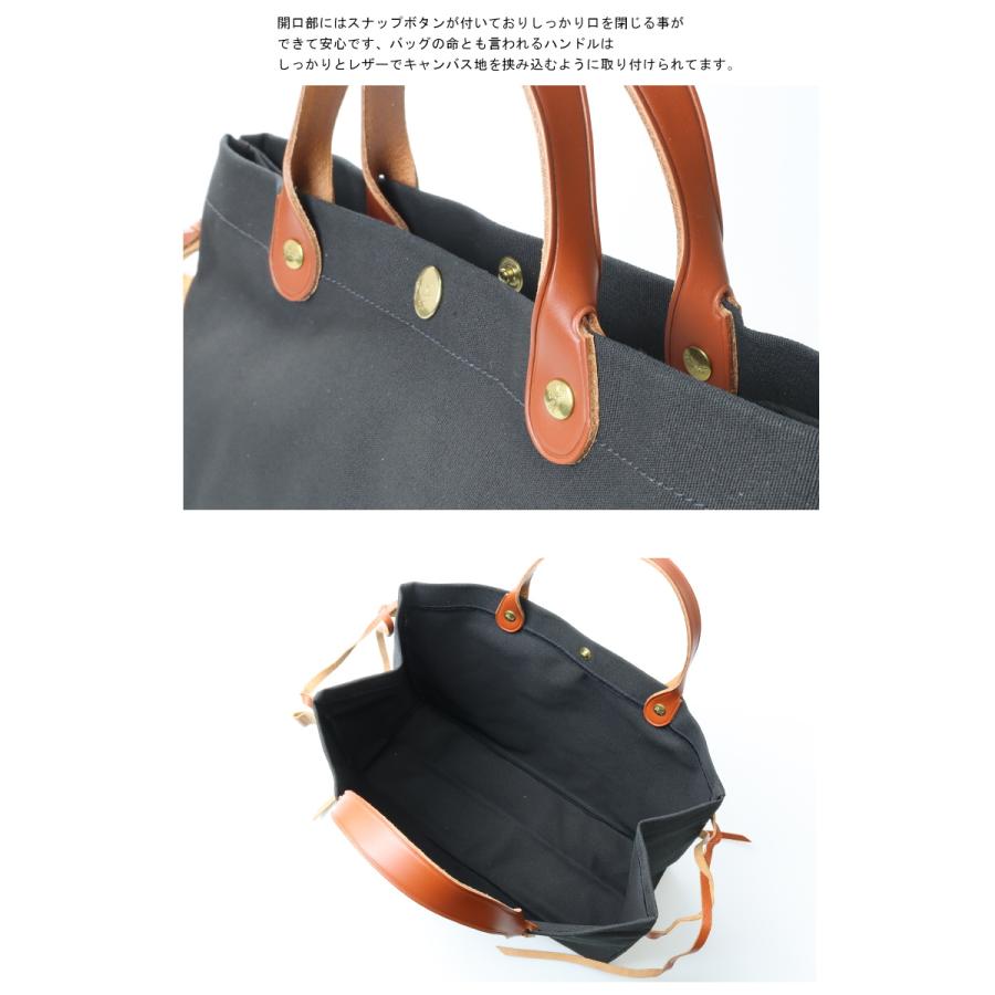 【美品】IL BISONTE イルビゾンテ ブラック　キャンパス IL BISONTE（イルビゾンテ） バッグ キャンバスリボン トートバッグ