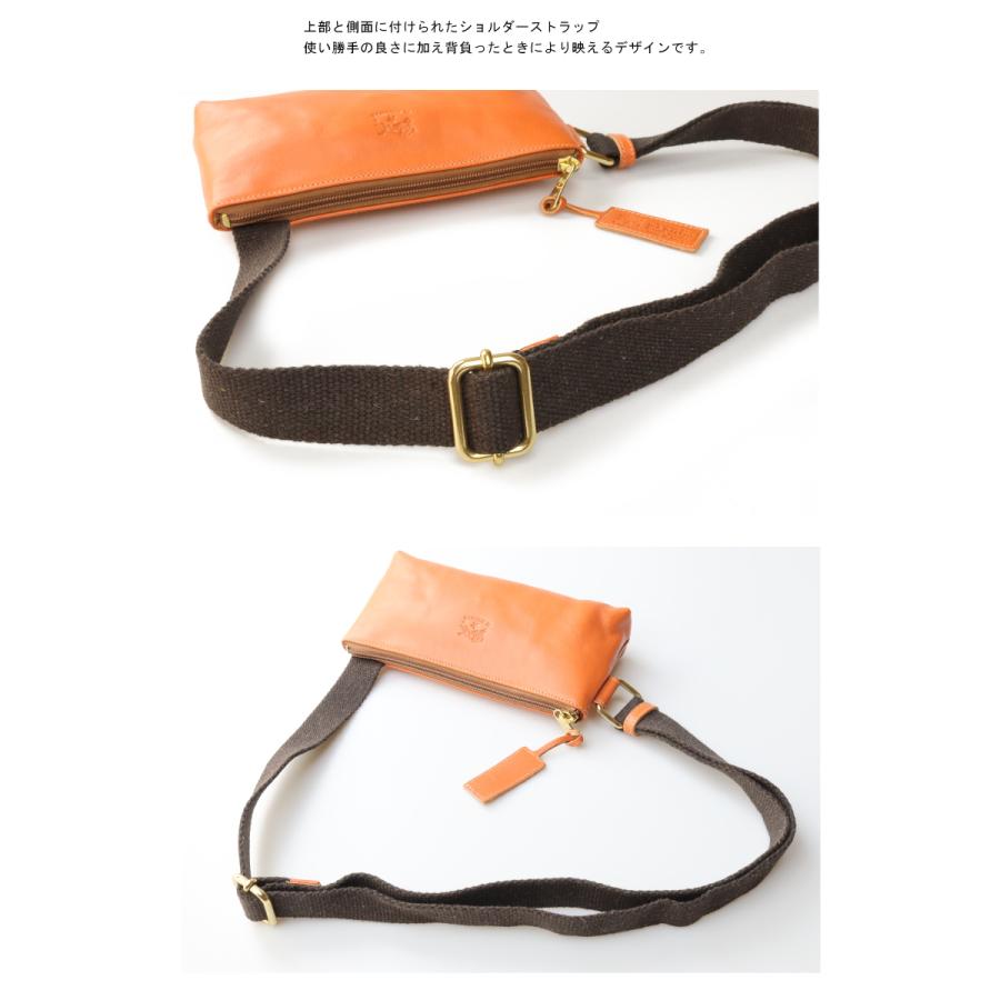 イルビゾンテ バッグ IL BISONTE コットンストラップショルダーポーチ ショルダーバッグ 54_1_ 5492300111 メンズ レディース ( 商品番号 IB-9-00111 )の画像