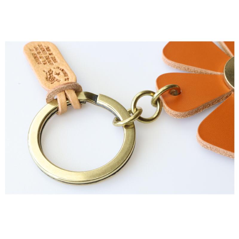 IL BISONTE（イルビゾンテ） キーホルダー キーリング フラワー