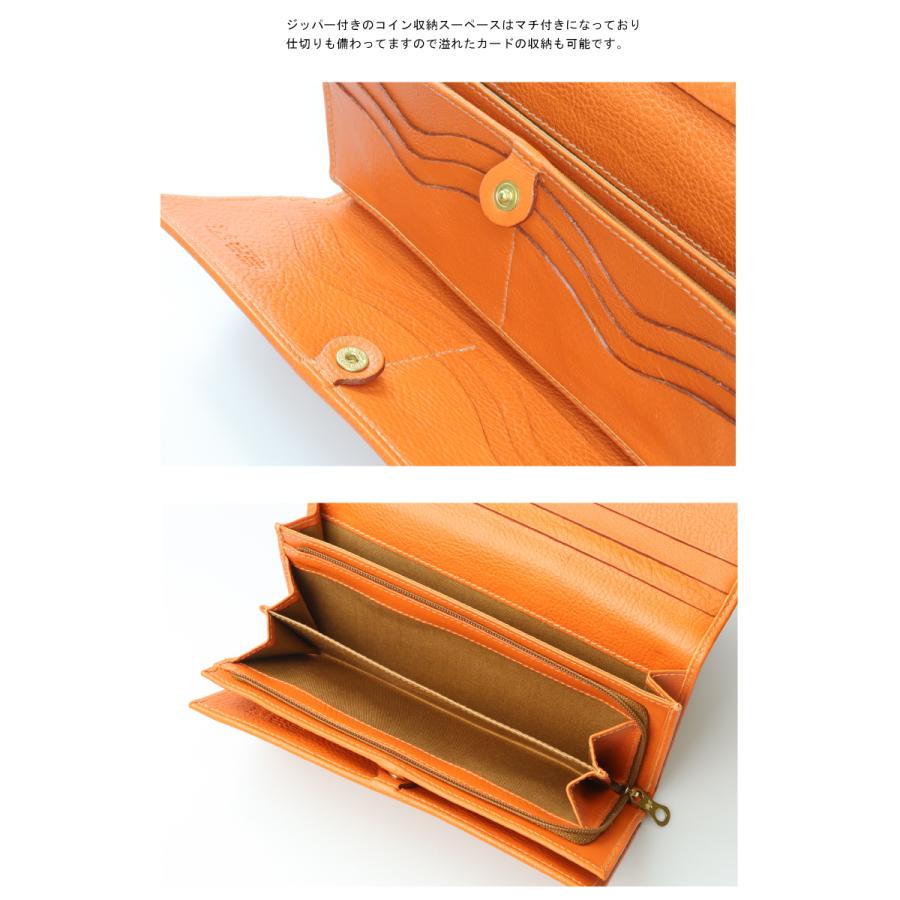 IL BISONTE イルビゾンテ 財布 3つ折りロングウォレット 長財布