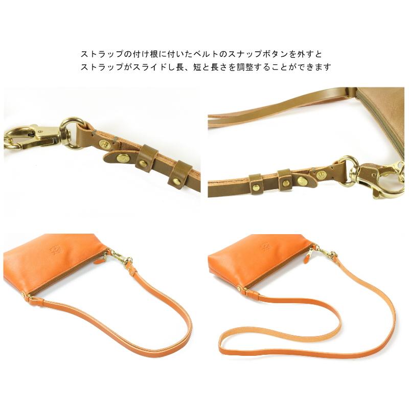 IL BISONTE（イルビゾンテ） バッグ スクエア 2wayレザーショルダー