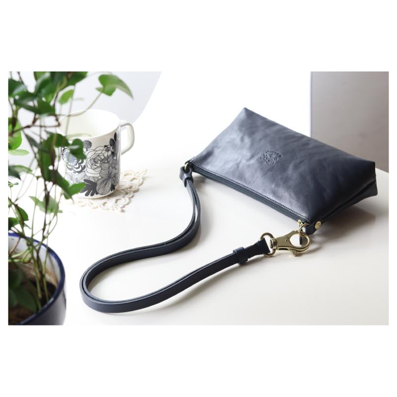 IL BISONTE イルビゾンテ バッグ スクエア 2wayレザーショルダー