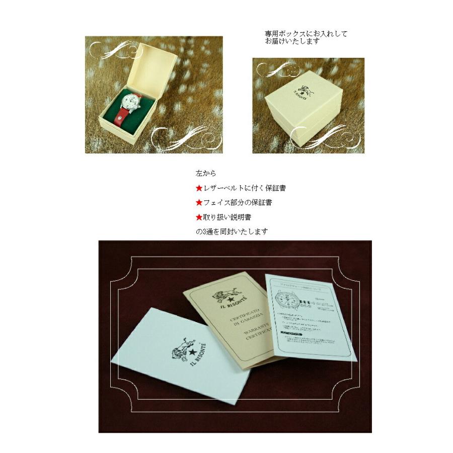 イルビゾンテ 時計 IL BISONTE クォーツリストウォッチ Ladies 　[商品番号 IB-F2-10397 IB-T2-10497 IB-C2-06197]の画像