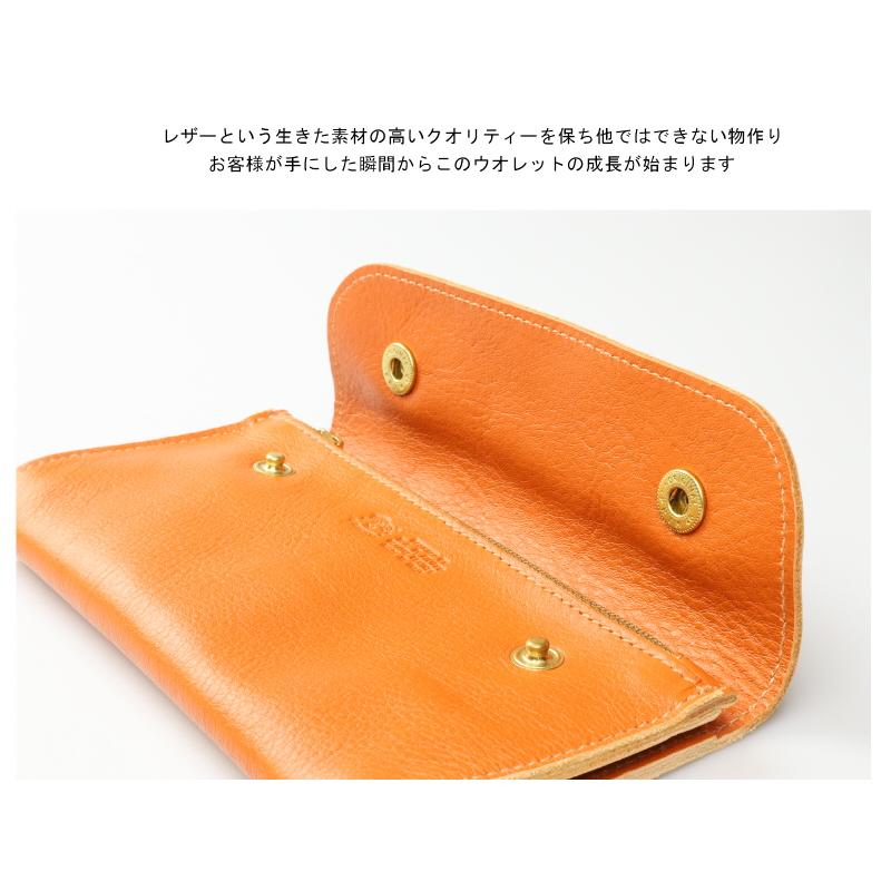 IL BISONTE（イルビゾンテ） 長財布 フラップウォレット ( ミドル