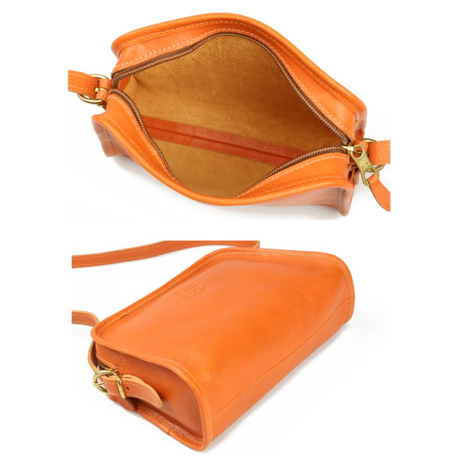 IL BISONTE（イルビゾンテ） バッグ ラウンドフレアーポシェット2WAY