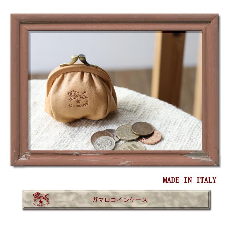 IL BISONTE（イルビゾンテ） 財布 コインケース ガマ口コインケース