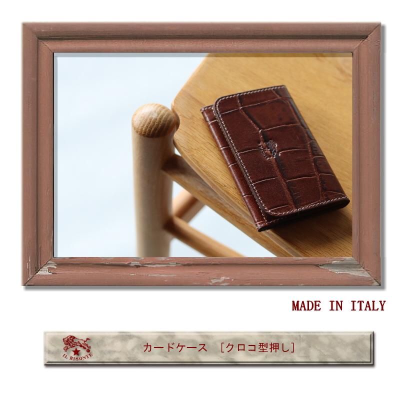イルビゾンテ カードケース 名刺入れ IL BISONTE カードケース 
