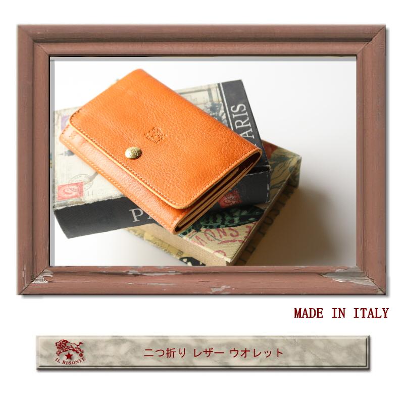 IL BISONTE（イルビゾンテ） 財布 IL BISONTE 2つ折りレザーウォレット
