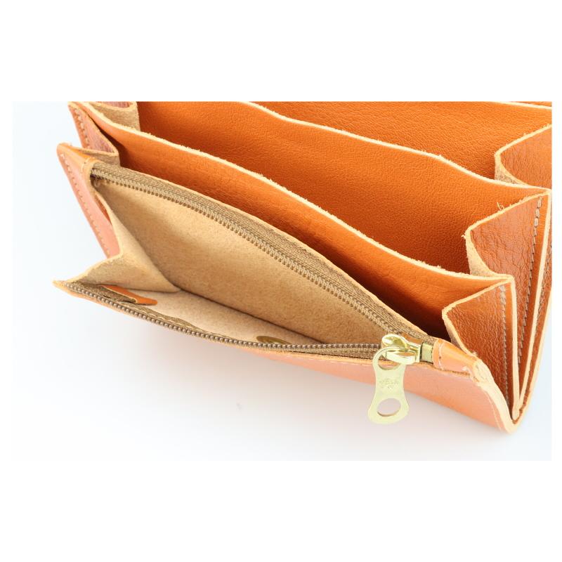 IL BISONTE イルビゾンテ 財布 2つ折りレザーウォレット 二