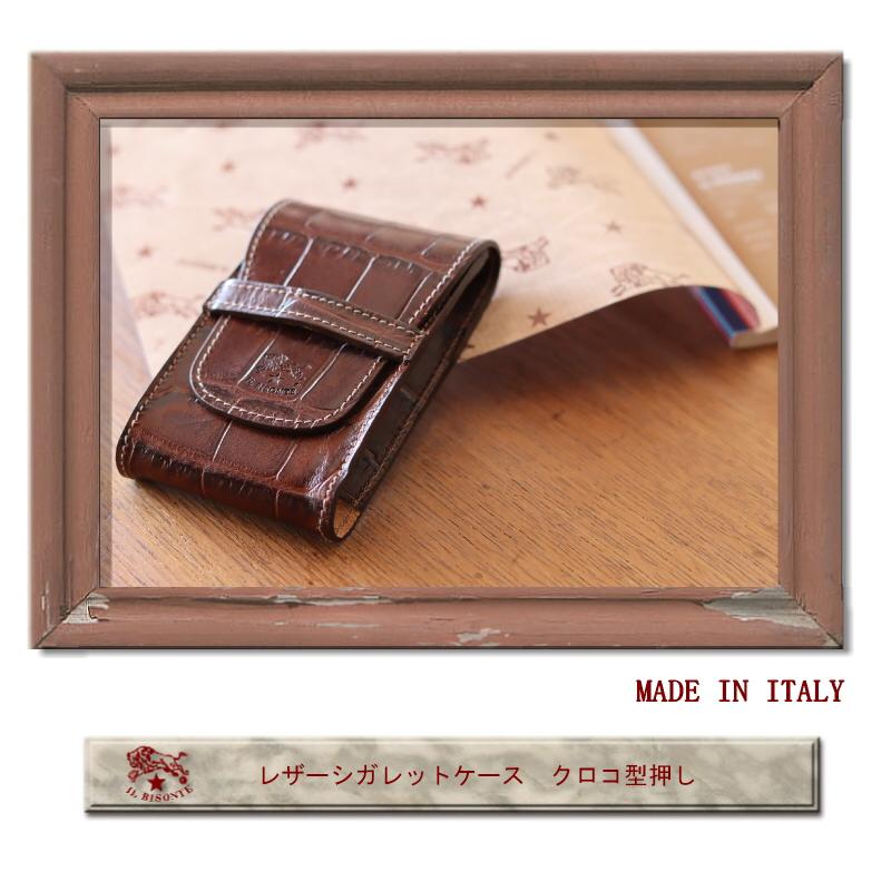IL BISONTE イルビゾンテ シガレットケース レザーシガレット IL BISONTE イルビゾンテ シガレットケース レザーシガレット